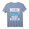 Mein Pool meine Regeln T-Shirt – Lustiges Bademeister Shirt für Schwimmbad & Poolparty mit Spruch