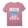 Mein Pool meine Regeln T-Shirt – Lustiges Bademeister Shirt für Schwimmbad & Poolparty mit Spruch