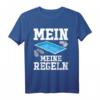 Mein Pool meine Regeln T-Shirt – Lustiges Bademeister Shirt für Schwimmbad & Poolparty mit Spruch