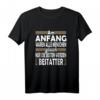 Nur die Besten werden Bestatter T-Shirt - Witziges Geschenk für Bestattungsfachkräfte, Leichenwagenfahrer & Friedhofsmitarbeiter