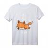 Lustiges Fuchs Schlafshirt, Nachthemd & Pyjama - Bequeme Schlafkleidung für Männer, Frauen & Kinder, ideales Geschenk für Langschläfer & Morgenmuffel