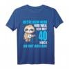 Bitte kein Neid 40 Jahre Faultier T-Shirt – Lustiges Geschenk für 40-Jährige, Faultier-Liebhaber, Mama, Freundin & Kollegin zum Geburtstag