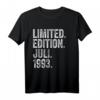 31. Geburtstag Mann 31 Jahre Limited Edition Juli 1993 T-Shirt – Lustiges Geschenk & Deko für Männer, Frau & Bruder