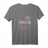 Official Teenager 13. Geburtstag Mädchen T-Shirt mit Herz und Spruch – Perfektes Geschenk für Tochter, Schwester oder Enkelin