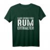 Kann Spuren von Rum enthalten T-Shirt - Lustiges Party- und Junggesellenabschied-Shirt für Rum-Liebhaber