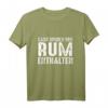 Kann Spuren von Rum enthalten T-Shirt - Lustiges Party- und Junggesellenabschied-Shirt für Rum-Liebhaber