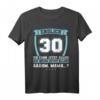 Endlich 30 - Ich kann jetzt alles T-Shirt - Lustiges Geburtstagsoutfit für den 30. Geburtstag & Party-Deko