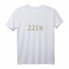 Sherlock 221B Baker Street T-Shirt - Metall-Optik Design für Sherlock Holmes Fans und Krimi-Liebhaber