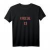 13. Geburtstag Mädchen T-Shirt - Offizielles Teenager Design mit Herz und Spruch für Töchter, Schwestern & Enkelinnen