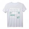 Cousin 2023 Loading T-Shirt - Lustiges Vintage Motiv für zukünftige Cousins, Schwangerschaftsankündigung & Babygeschenk