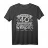 Vintage HapMonkey T-Shirt - Lustiger Spruch für Männer und Frauen, Retro Outfit für 40-Jährige, Geburtstagsgeschenk 1982