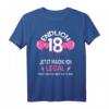 Damen 18. Geburtstag T-Shirt - Lustiger Spruch für Volljährigkeit & Party-Deko
