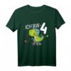 Kinder Dino Geburtstag T-Shirt - Ich bin 4 Jahre Dinosaurier Fahrrad, perfektes Geschenk für 4-Jährige Jungen und Mädchen zum Geburtstag & Weihnachten