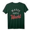 Masse ist Macht T-Shirt – Perfektes Bodybuilding Geschenk für Kraftsportler und Muskelaufbauer