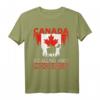 Canada Is Calling And I Moose Go - Lustiges Elch T-Shirt für kanadische Tierliebhaber, Elchfans und Wildlife-Enthusiasten