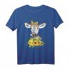Lustiges Kuh Bandana T-Shirt mit Sonnenblumen – Hippie-Geschenk für Frauen, Mädchen & Kuhliebhaber, ideal für Bauern, Rancher & Tierfreunde