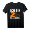 Kinder Motorrad T-Shirt - Ich bin 2, Cooles Motorcross Design für Jungen und Mädchen ab 2 Jahren