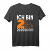 Kinder Motorrad T-Shirt - Ich bin 2, Cooles Motorcross Design für Jungen und Mädchen ab 2 Jahren