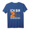 Kinder Motorrad T-Shirt - Ich bin 2, Cooles Motorcross Design für Jungen und Mädchen ab 2 Jahren