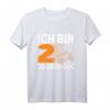Kinder Motorrad T-Shirt - Ich bin 2, Cooles Motorcross Design für Jungen und Mädchen ab 2 Jahren
