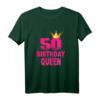 50. Geburtstag T-Shirt Birthday Queen – Lustiges und cooles Geschenk für Frauen zum 50. Geburtstag