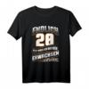 Endlich 20 Nur noch Erwachsen werden Geburtstags T-Shirt – Perfektes Geschenk für 20-Jährige & Junggebliebene
