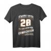 Endlich 20 Nur noch Erwachsen werden Geburtstags T-Shirt – Perfektes Geschenk für 20-Jährige & Junggebliebene