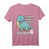 Kinder Dinosaurier T-Shirt - Ich Bin Schon Groß Ich Bin 4 - Perfektes Geburtstagsgeschenk für Dino-begeisterte Kinder zum vierten Geburtstag