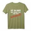 Wenn der Kopf nur Gründünger ist, werden Sie klimaaktiv sein T-Shirt – Humorvolles Statement gegen Klimafleim und Aktivismus