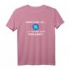 Ich werde bei dir sein... Geschenk für Tifosi Fußballmannschaft Neapel T-Shirt - Originelles Fan-Artikel für Alltag und Stadion