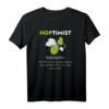 Herren Hoptimist Shirt Bierliebhaber Hopfen Bier Pils Party Alkohol T-Shirt – Lustiges Geschenk für Bier- und Partyfans, perfekt für Oktoberfest & Feierlichkeiten