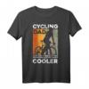 Herren Cycling Dad - Cooles Retro Radfahrer Fahrradfahrer T-Shirt, Perfektes Geschenk für Papa, Ehemann & Radfahrer zu Weihnachten, Vatertag & Geburtstag