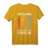 Herren Cycling Dad - Cooles Retro Radfahrer Fahrradfahrer T-Shirt, Perfektes Geschenk für Papa, Ehemann & Radfahrer zu Weihnachten, Vatertag & Geburtstag