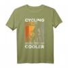 Herren Cycling Dad - Cooles Retro Radfahrer Fahrradfahrer T-Shirt, Perfektes Geschenk für Papa, Ehemann & Radfahrer zu Weihnachten, Vatertag & Geburtstag