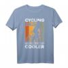 Herren Cycling Dad - Cooles Retro Radfahrer Fahrradfahrer T-Shirt, Perfektes Geschenk für Papa, Ehemann & Radfahrer zu Weihnachten, Vatertag & Geburtstag