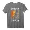 Herren Cycling Dad - Cooles Retro Radfahrer Fahrradfahrer T-Shirt, Perfektes Geschenk für Papa, Ehemann & Radfahrer zu Weihnachten, Vatertag & Geburtstag