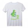 Kinder Geburtstagsshirt 3 Jahre Junge Dino - Achtung ich bin schon 3, Lustiges Dinosaurier T-Shirt für Kindergeburtstag & Geschenk
