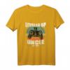 Lustiges Ich Werde Onkel Geschenk - Leveled Up To Uncle 2021 T-Shirt für Babyparty & Schwangerschaftsankündigung