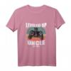 Lustiges Ich Werde Onkel Geschenk - Leveled Up To Uncle 2021 T-Shirt für Babyparty & Schwangerschaftsankündigung