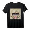 Bye Bitch. Blonde Frau mit Kaugummi Marilyn Retro T-Shirt – Witziges Geschenk für HapMonkey, Freunde & Familie mit sarkastischem Spruch