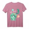 Kinder Dino T-Shirt für 3 Jahre alt – Niedliches Dinosaurier Outfit mit Triceratops & T-Rex für Geburtstagsfeier & Party