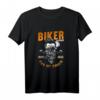 Herren Lustiges Motorrad Biker T-Shirt - 'Nicht Grau, Das Ist Chrom' Geschenkidee für Biker zum Geburtstag & Weihnachten