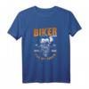 Herren Lustiges Motorrad Biker T-Shirt - 'Nicht Grau, Das Ist Chrom' Geschenkidee für Biker zum Geburtstag & Weihnachten