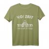 Koi Zeit I muss uf dr aggr schwäbisches Spruch T-Shirt – Lustiges Landwirt & Bauernhof Design für Landmaschinen und Ernte