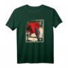Gothic Red Moon Black Crow T-Shirt – Dunkles Tiermotiv für Gothic Fans mit Raben und Krähen