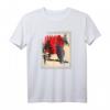 Gothic Red Moon Black Crow T-Shirt – Dunkles Tiermotiv für Gothic Fans mit Raben und Krähen