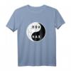 Yin Yang Zeichen Russland T-Shirt - Lustiges kyrillisches Geschenk für Russlandfans, Russlanddeutsche & Kulturliebhaber