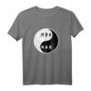 Yin Yang Zeichen Russland T-Shirt - Lustiges kyrillisches Geschenk für Russlandfans, Russlanddeutsche & Kulturliebhaber