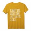 17. Geburtstag Junge Limitierte Edition Oktober 2007 T-Shirt – Lustiges Geschenk & Geburtstagsdeko für Teenager