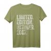 17. Geburtstag Junge Limitierte Edition Oktober 2007 T-Shirt – Lustiges Geschenk & Geburtstagsdeko für Teenager